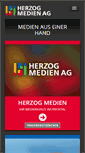 Mobile Screenshot of herzogmedien.ch